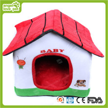 Lovely tecido de algodão Pet House (HN-pH566)